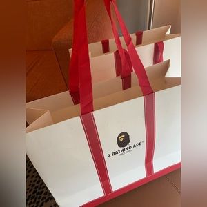 Original BAPE Store Bags (2)